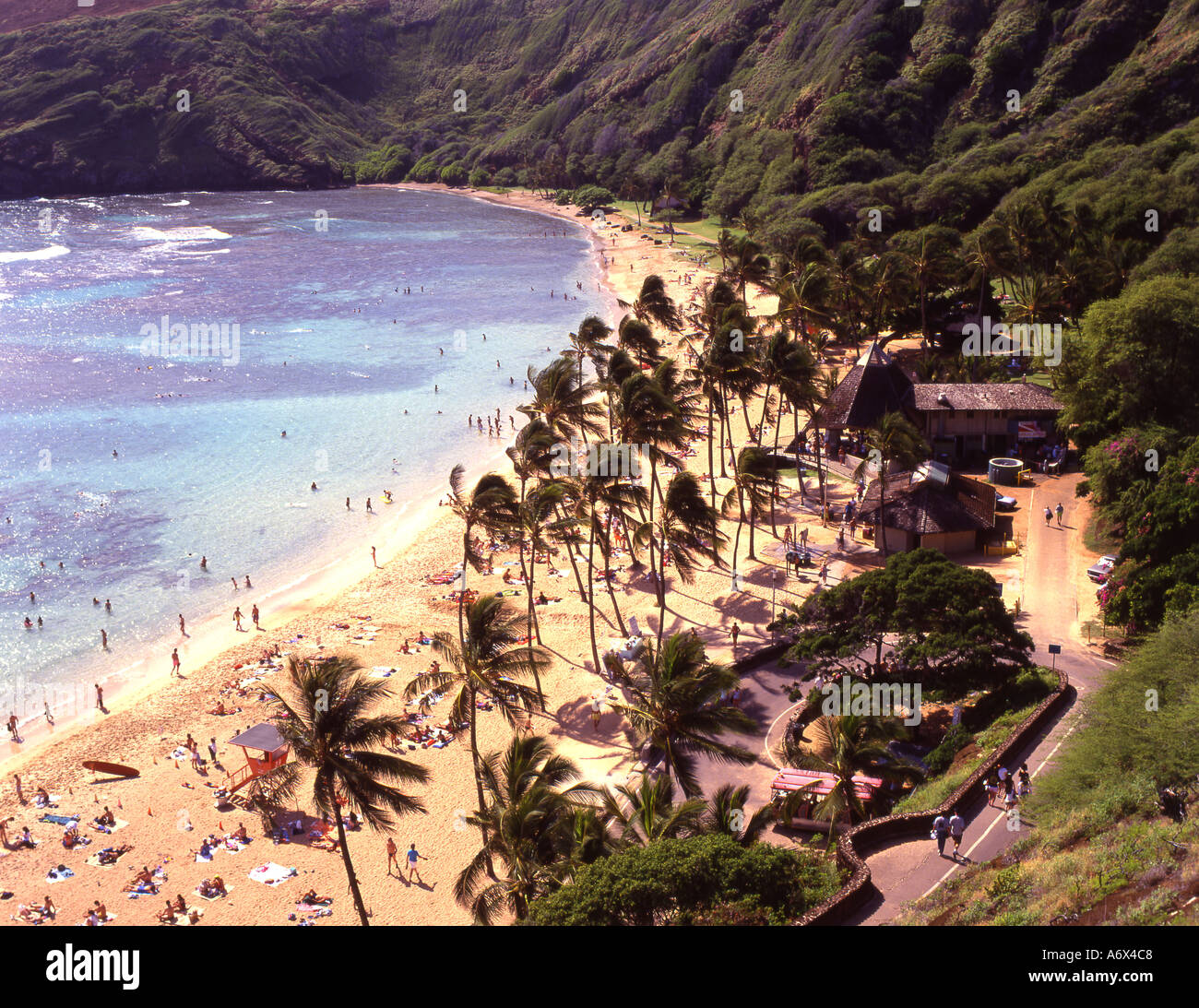 États-unis Hawaii Oahu Hanauma Bay Banque D'Images