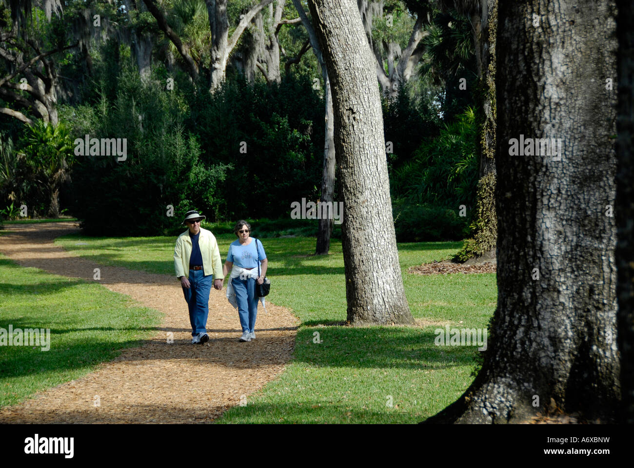 Edouard R Historique Sanctuaire et jardins clocher Bok Estate Lake Wales en Floride FL Banque D'Images