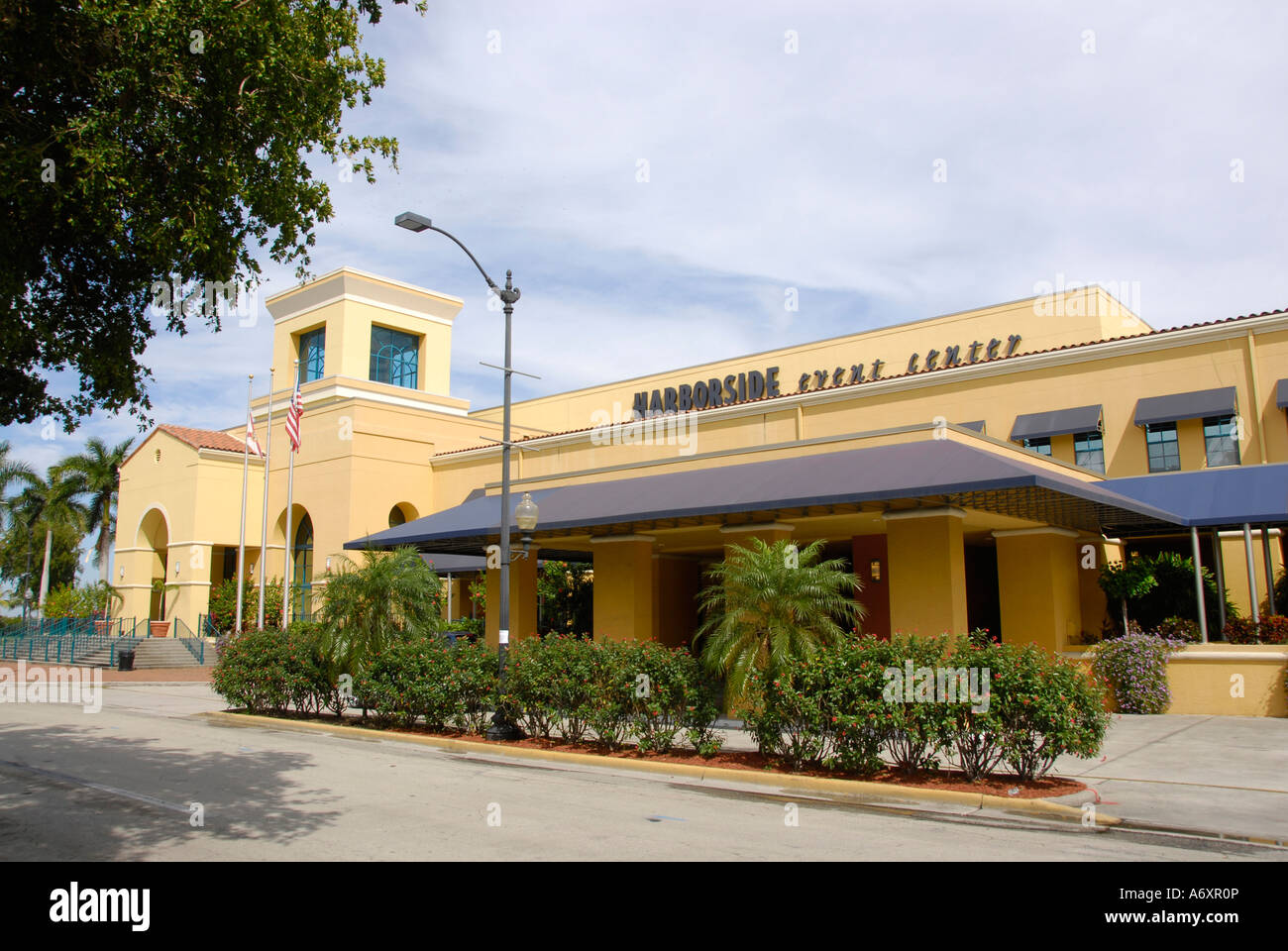 Convention d'Harbourside Event Center dans le centre-ville de Fort Myers FL Floride FT Banque D'Images