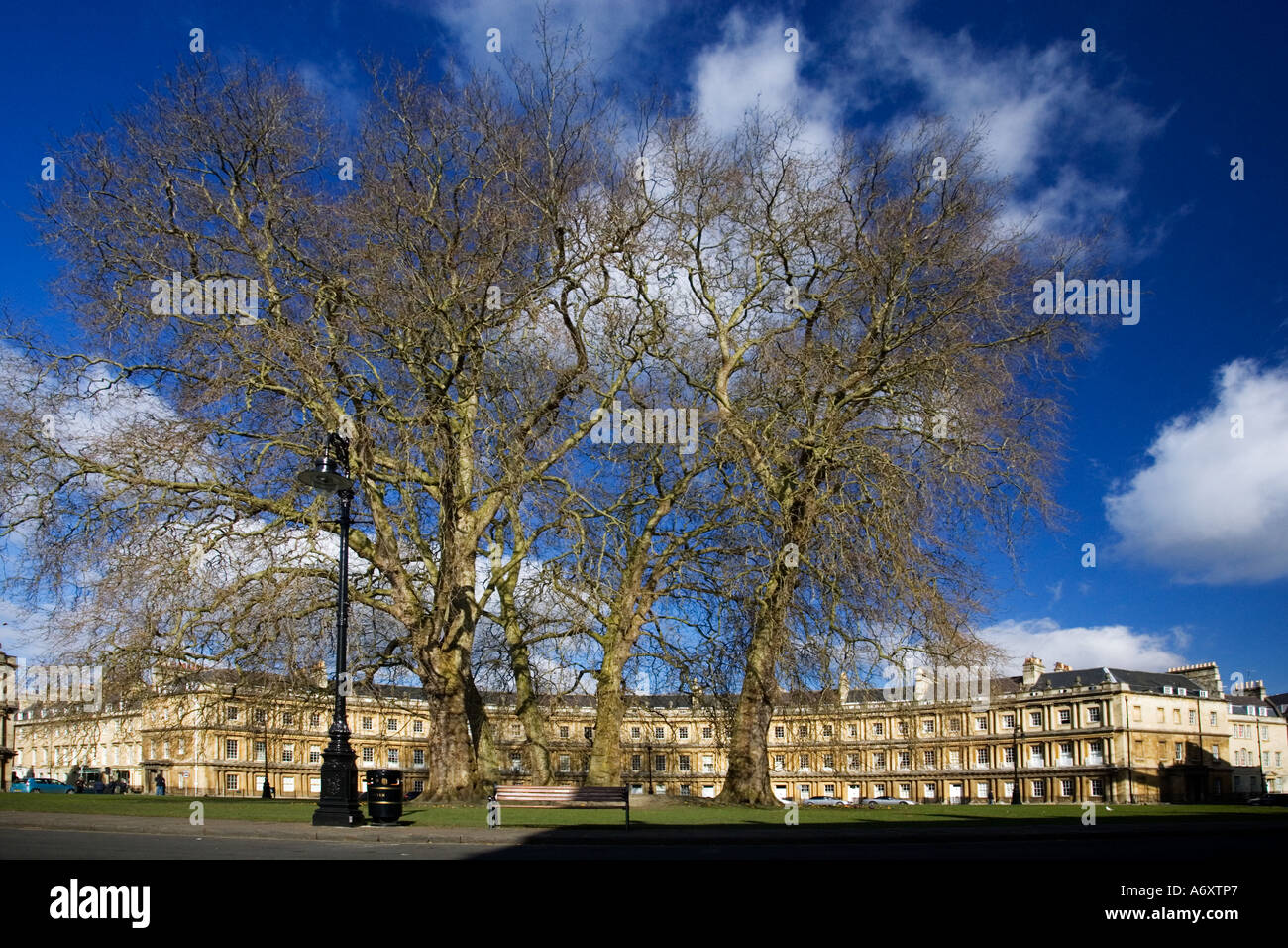 Le Cirque Royal maisons géorgiennes Bath Avon Banque D'Images