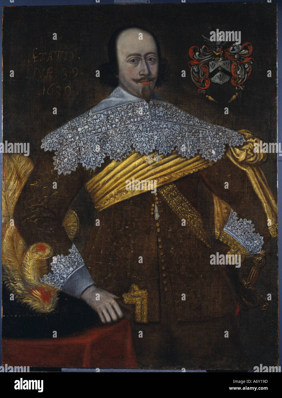 Le capitaine Smart. Angleterre, 17e siècle. Banque D'Images