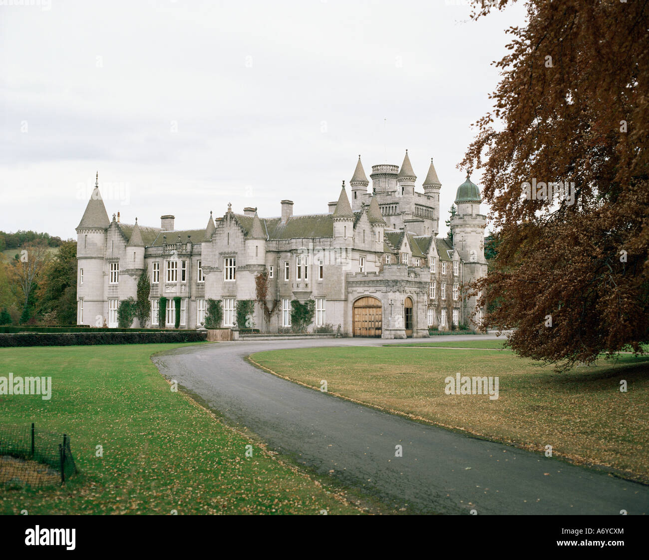 Le château de Balmoral en Écosse Région Highland Aberdeenshire Royaume Uni Europe Banque D'Images