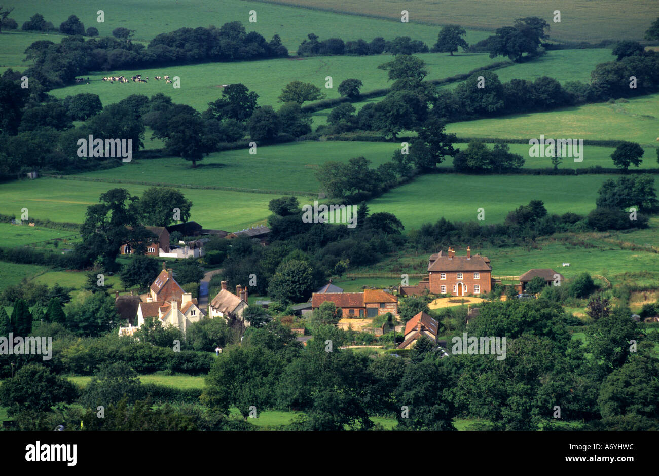 Angleterre Grande-bretagne Dorset estate farm house Banque D'Images