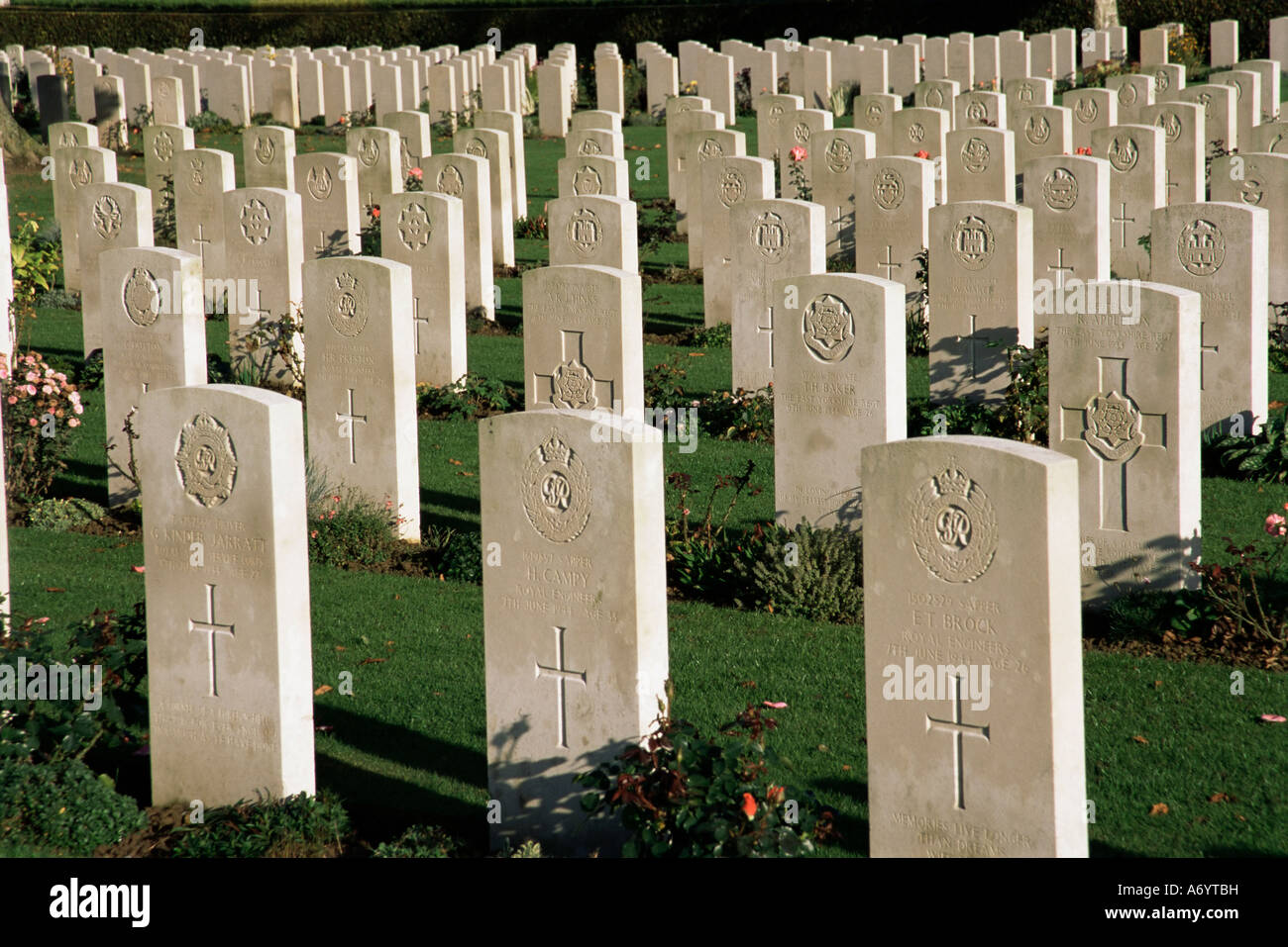 Cimetière de guerre 1939 1945 La