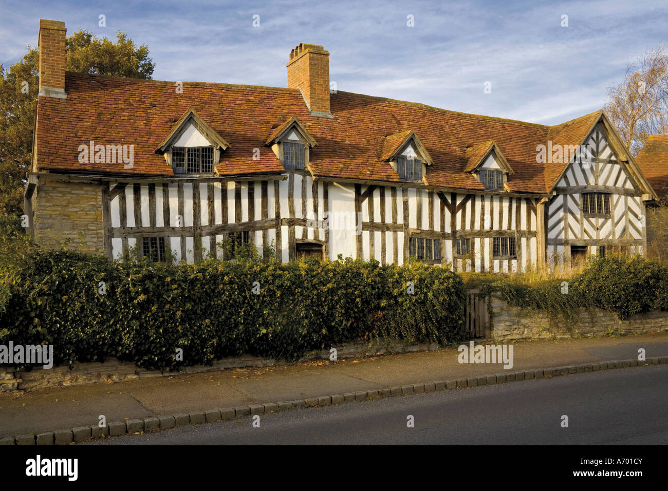 Mary Ardens house accueil de la mère de Shakespeare Stratford Upon Avon Warwickshire Abbot'S Salford Midlands England Royaume-Uni Banque D'Images