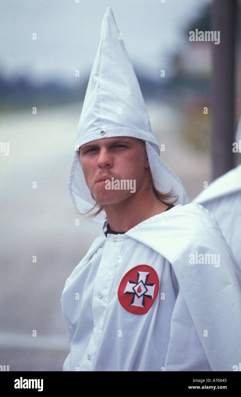 Ku Klux Klan en Floride Banque D'Images