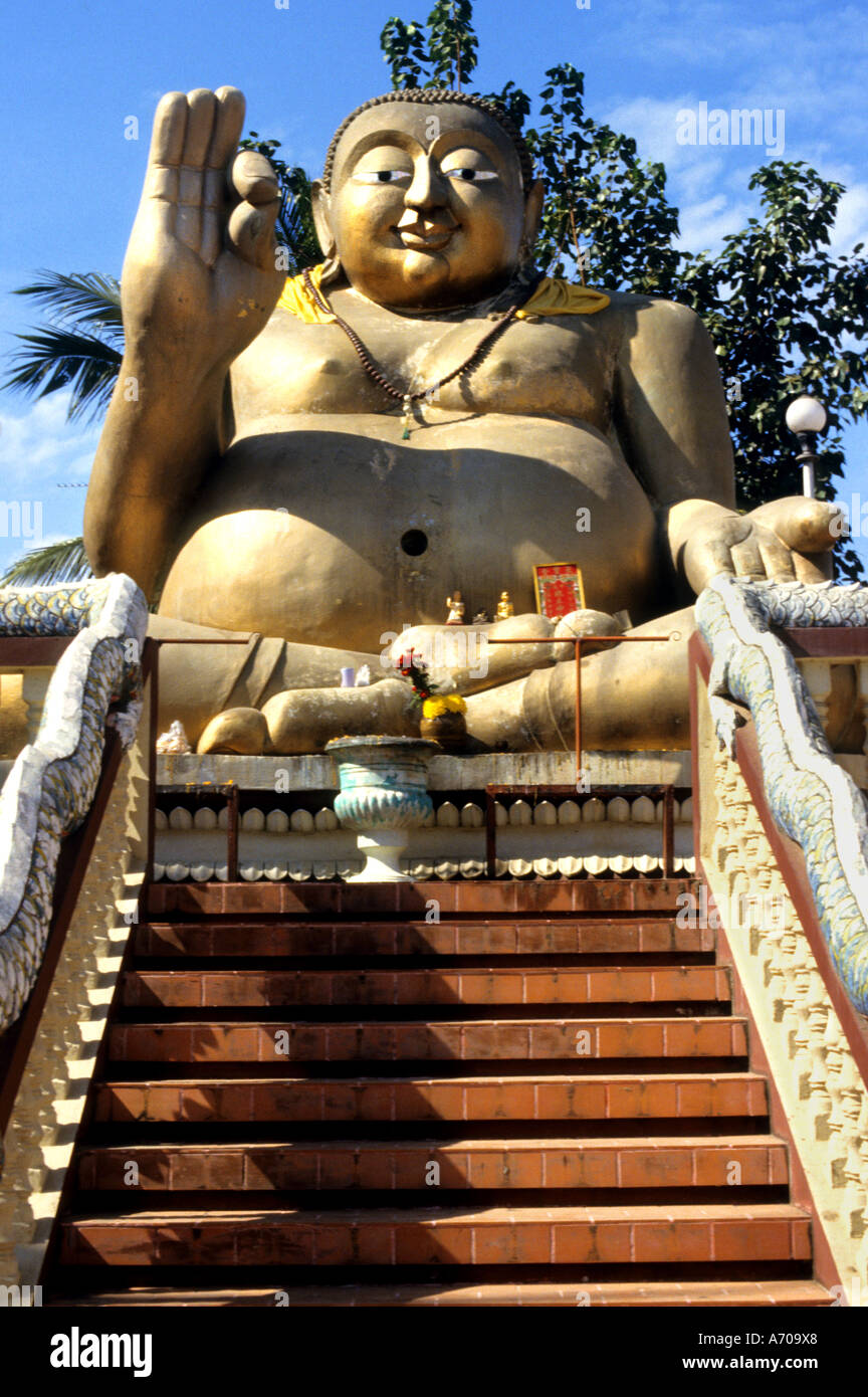 Happy Buddha Chang Rai Thailande Bouddha Bouddhisme Bouddhiste Thaï religion Banque D'Images