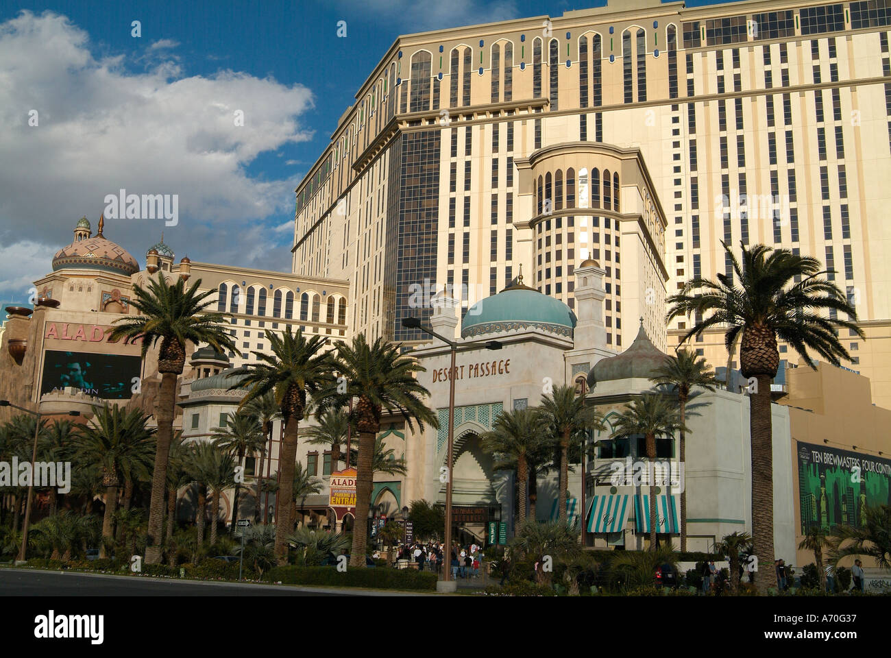 Las Vegas strip en journée Banque D'Images