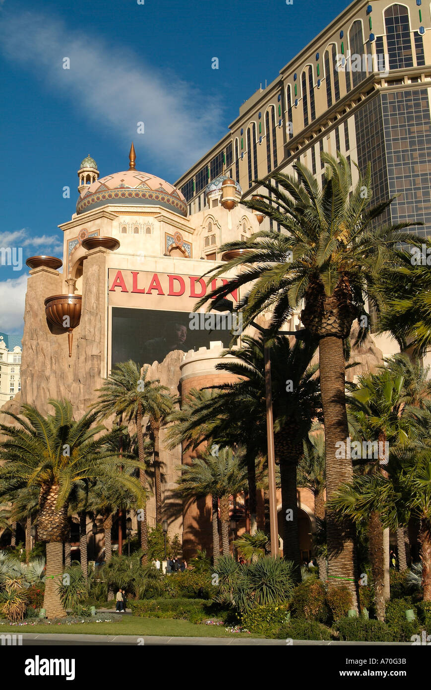Las Vegas strip en journée Banque D'Images