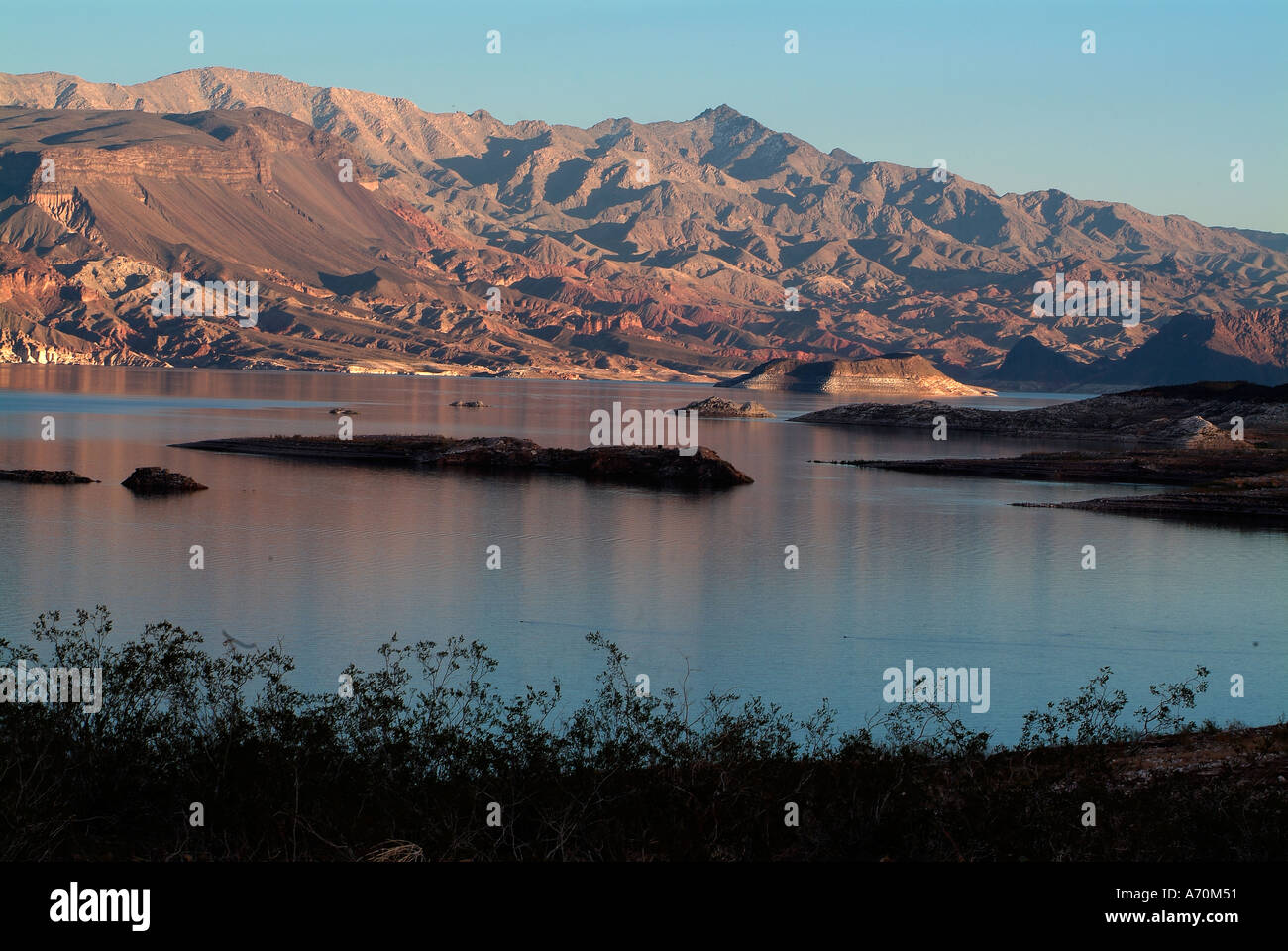Lake Mead dans le Nevada Banque D'Images