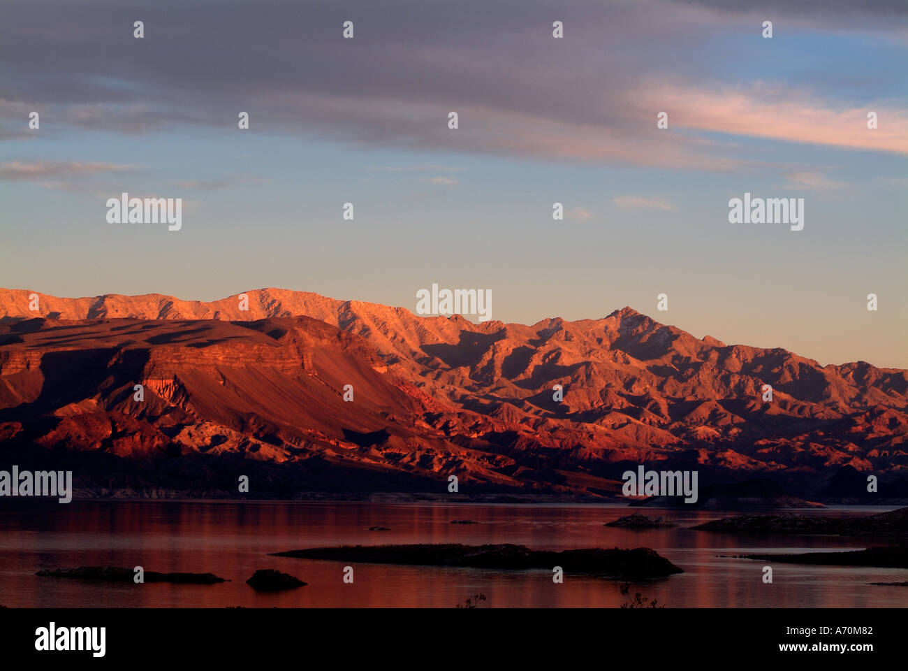 Lake Mead dans le Nevada Banque D'Images