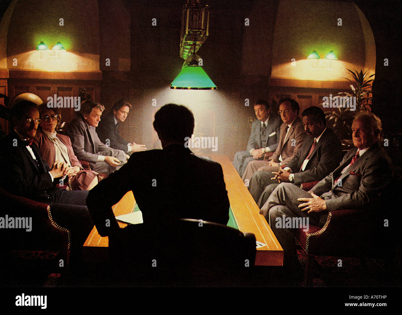 La STAR CHAMBER 1983 TCF film avec Michael Douglas Banque D'Images