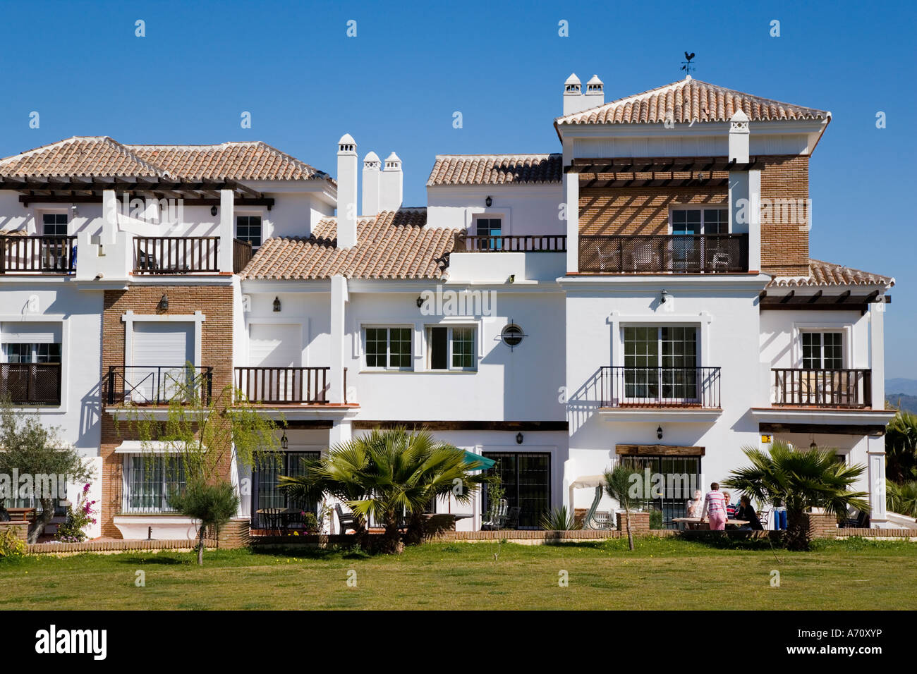 Alhaurin de la Torre Malaga Province navigation Costa del Sol Espagne Lauro Golf propriété de luxe Banque D'Images