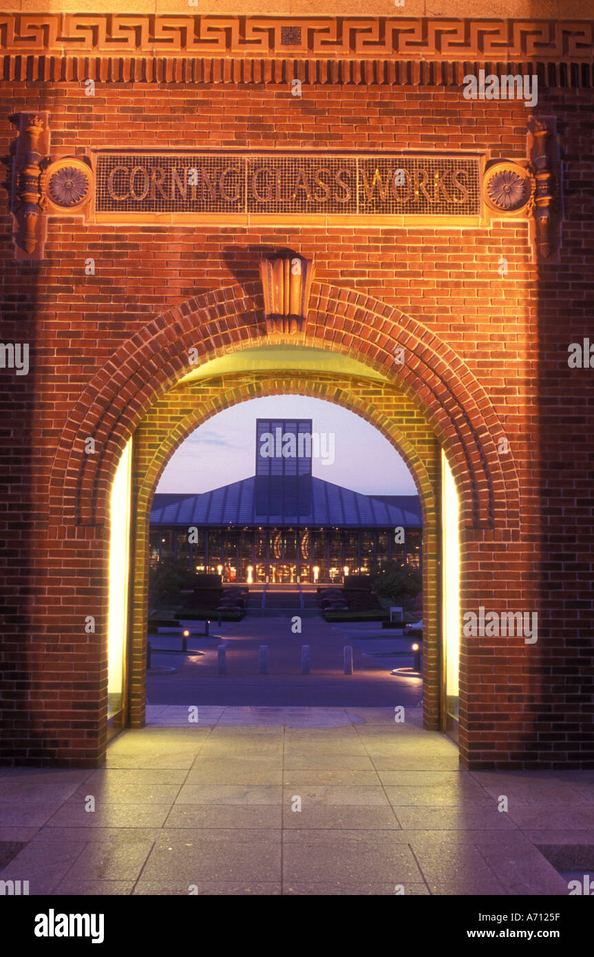 AJ0501, New York, NY, Corning Banque D'Images AJ0501, New York, NY, Corning Banque D'Images
