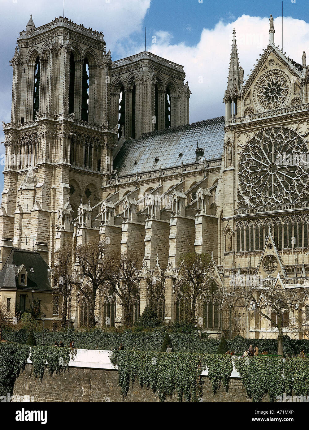 Géographie / voyages, France, Paris, notre Dame de Paris, construite 1177 - 1240, Banque D'Images