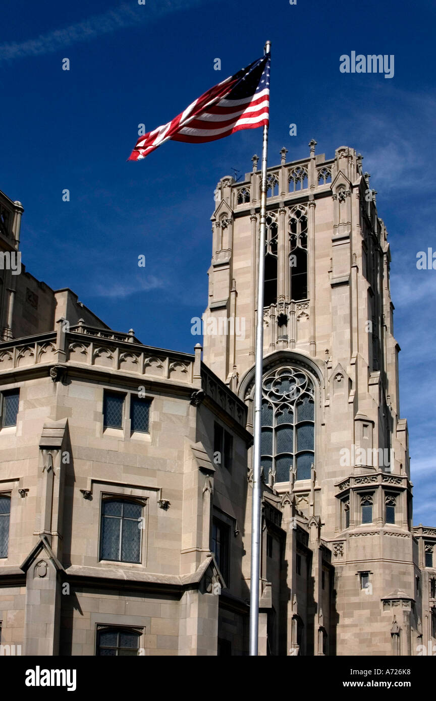 Scottish Rite Temple à Indianapolis en Indiana Banque D'Images