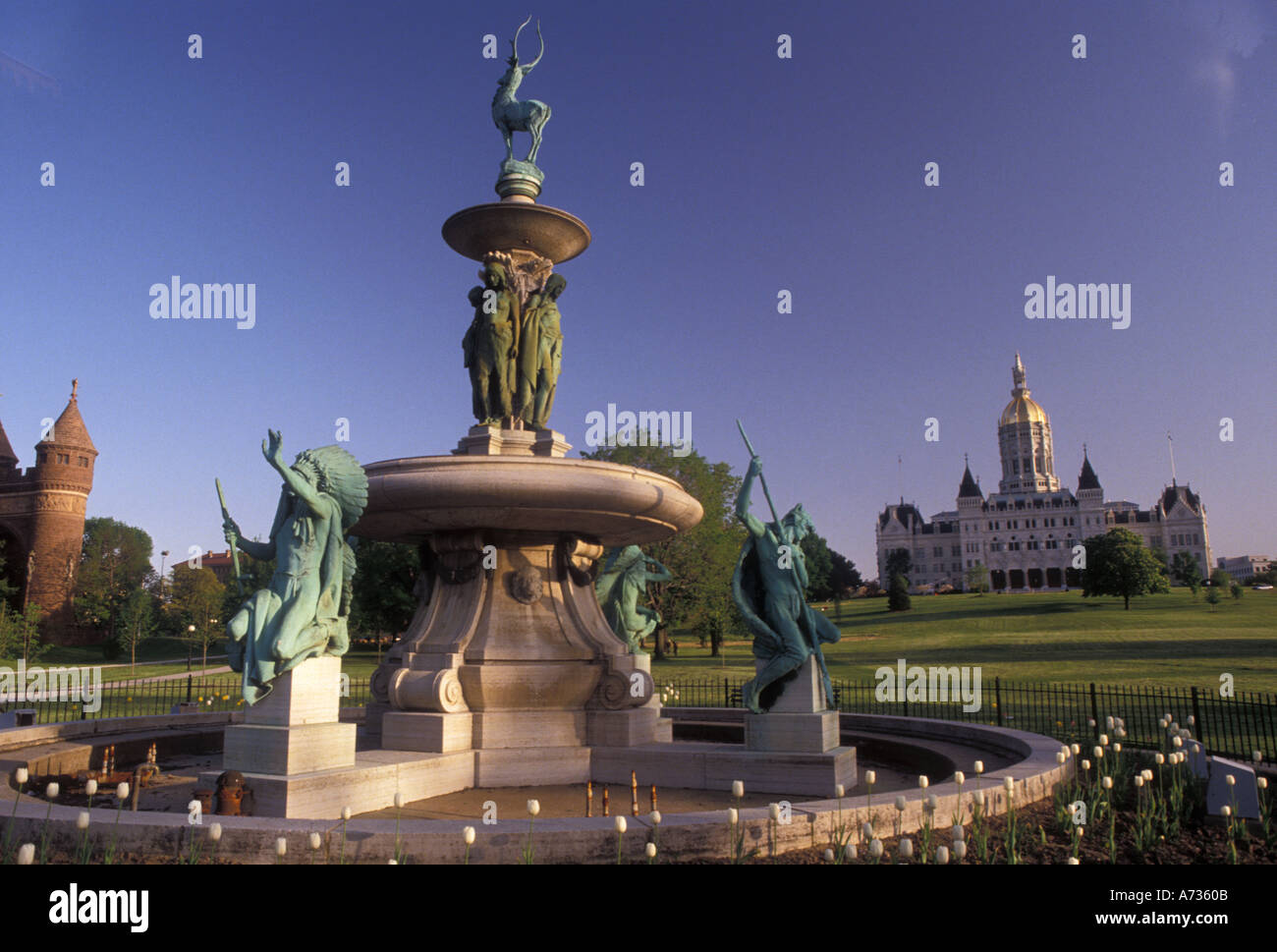AJ3497, New York, Hartford, CT Banque D'Images