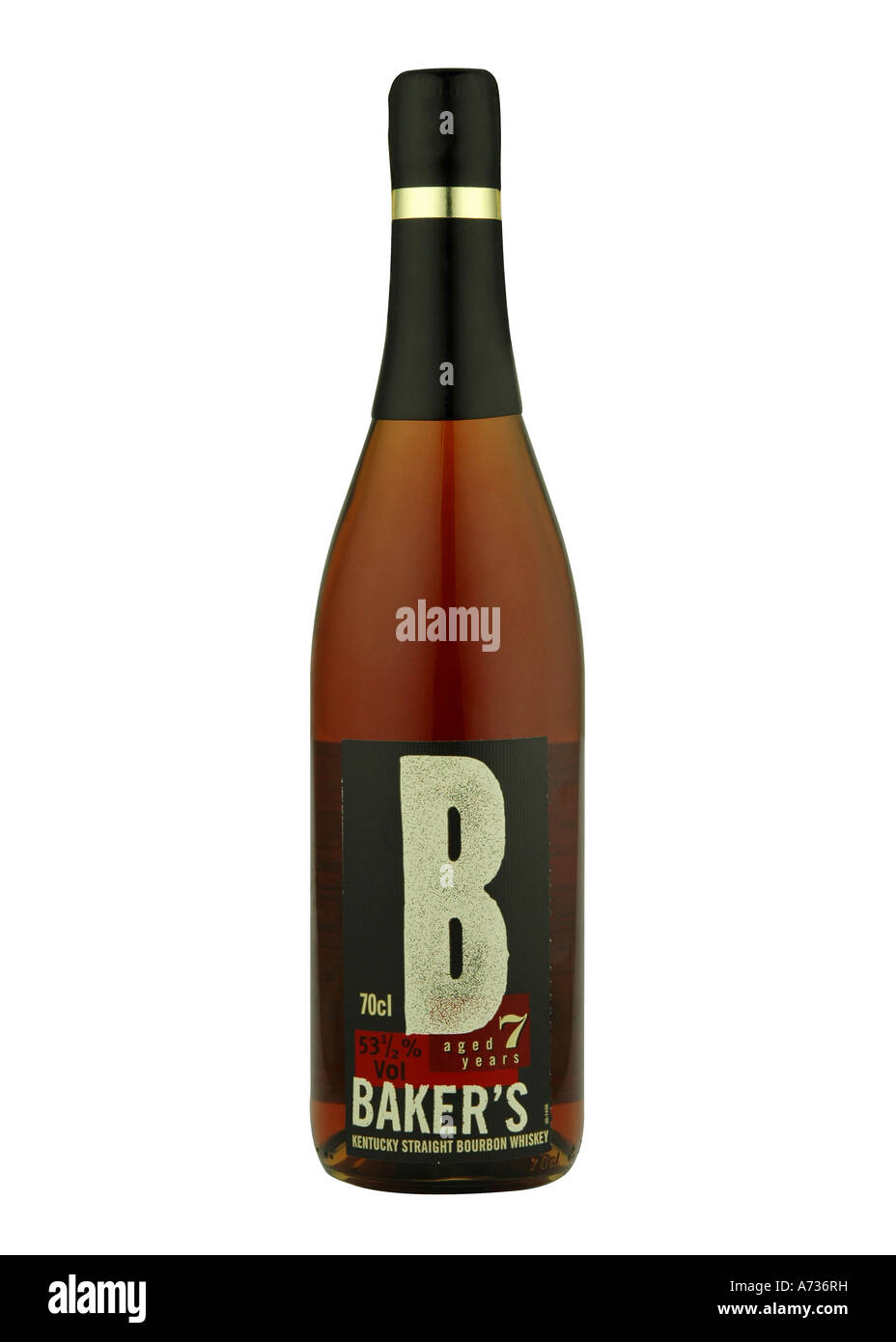 Baker's Kentucky Straight Bourbon Whiskey Banque D'Images
