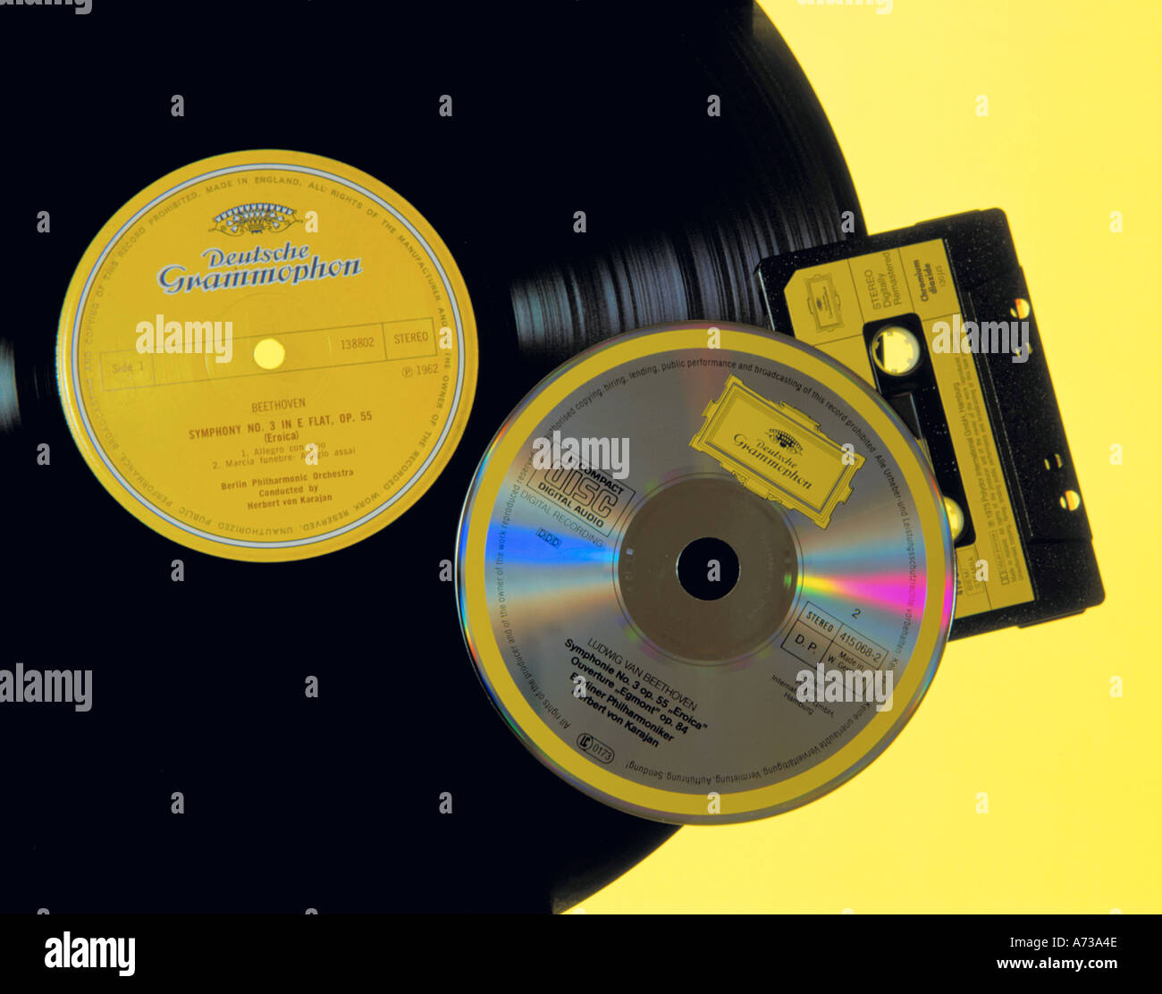 Enregistrement cd lp cassette meme musique Banque de photographies et  d'images à haute résolution - Alamy