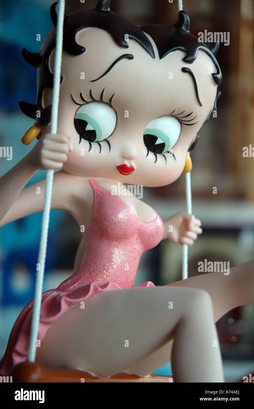 Betty Boop Banque D'Images