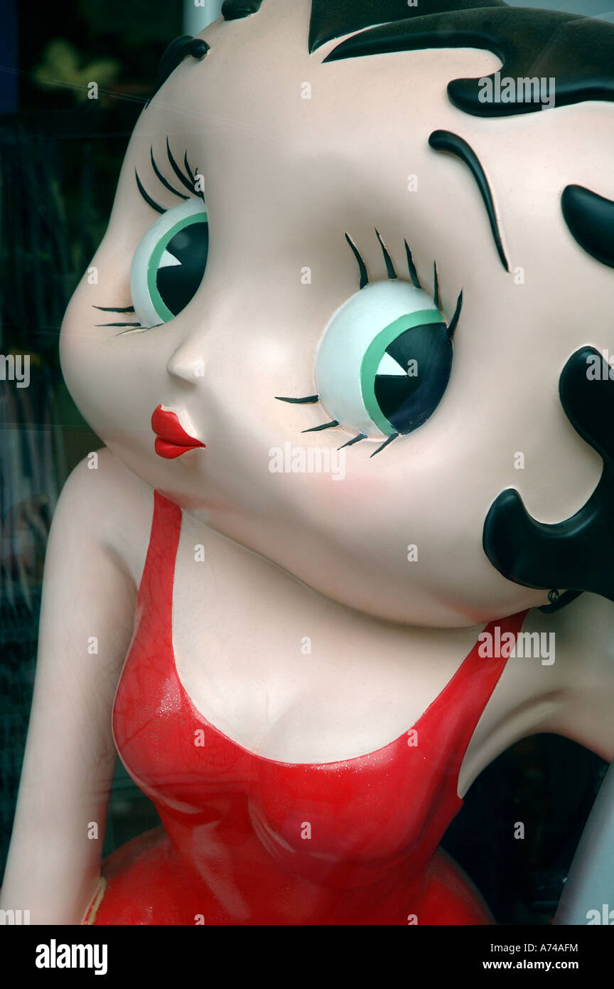 Betty Boop Banque D'Images