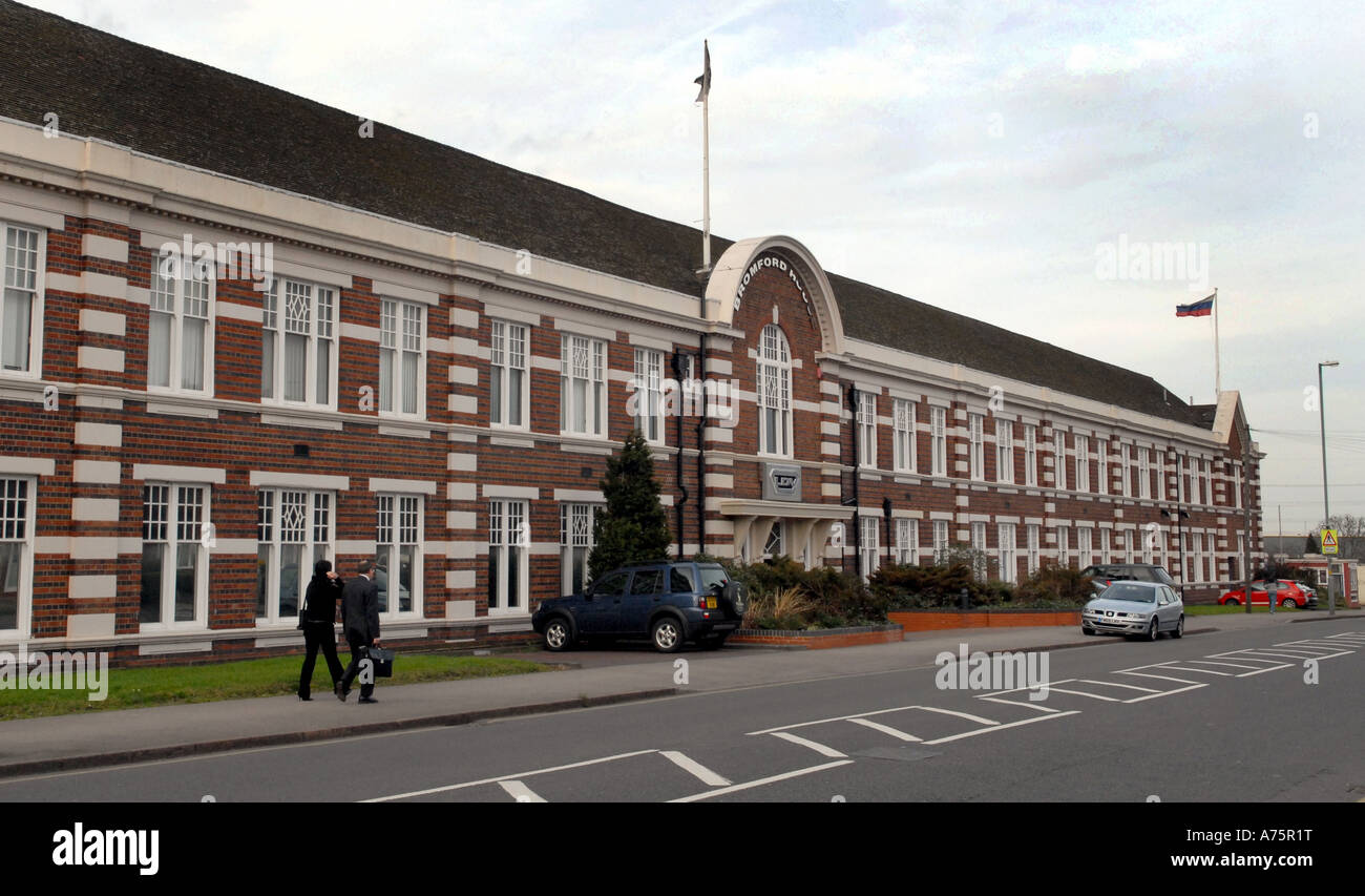 L'EXTÉRIEUR DE L'USINE VAN LDV,Washwood Heath, Birmingham, Angleterre.UK Banque D'Images