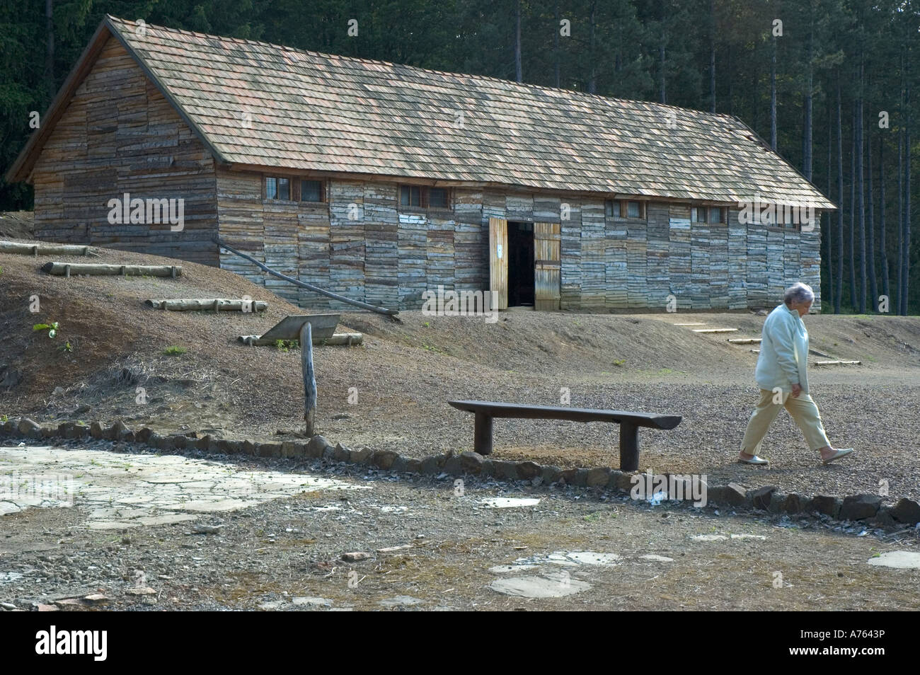 Camp de travail forcé du Goulag à RECKS Hongrie Photo Stock Alamy