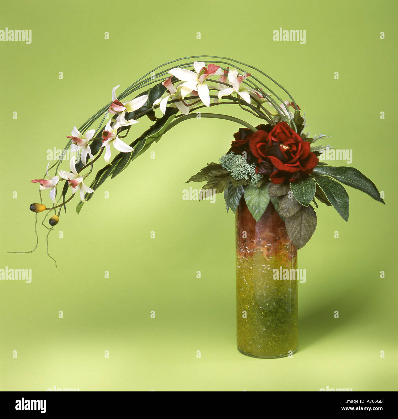 Composition de fleurs Banque D'Images