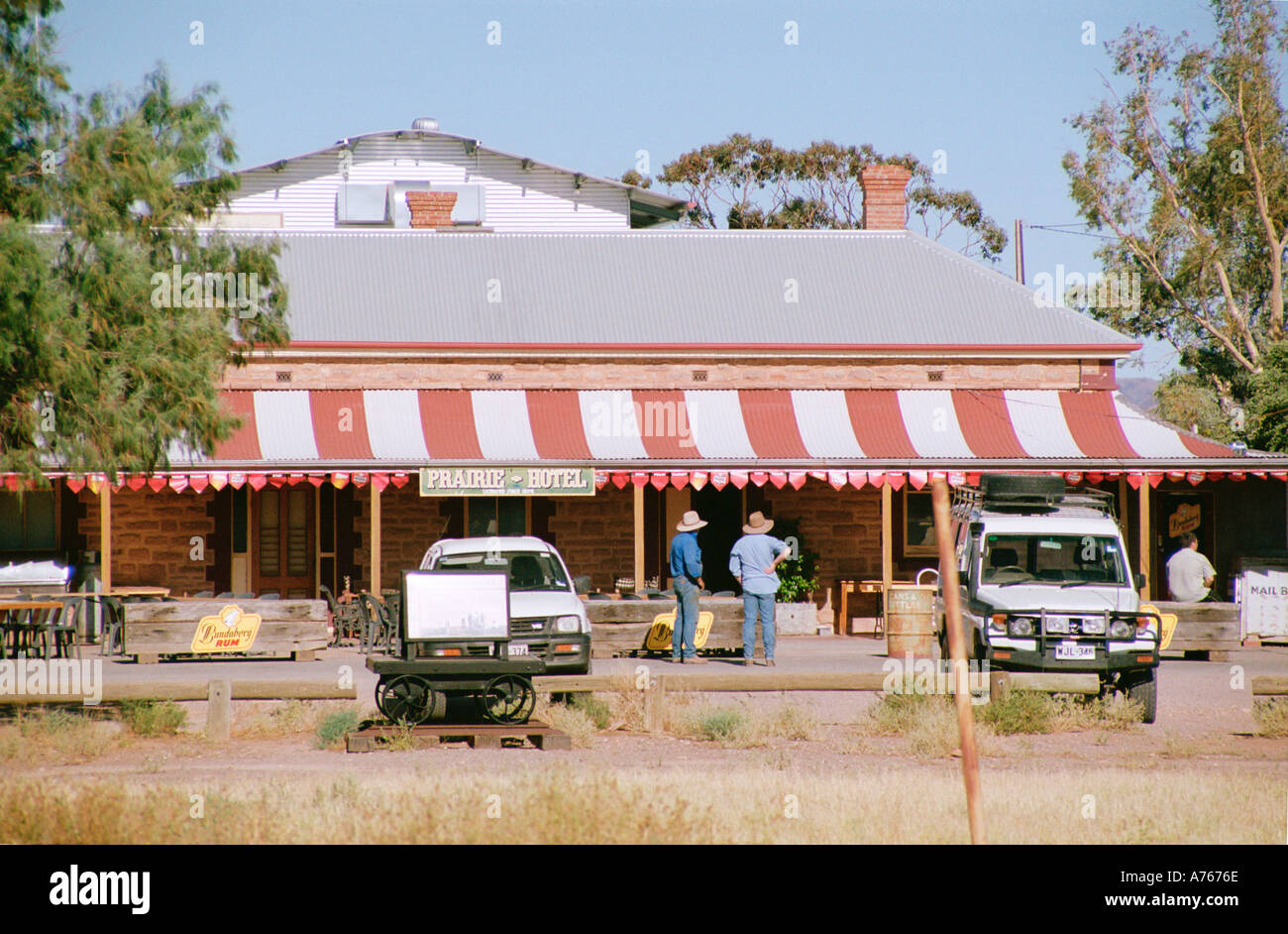 Prairie Hotel Parachilna Australie Banque D'Images