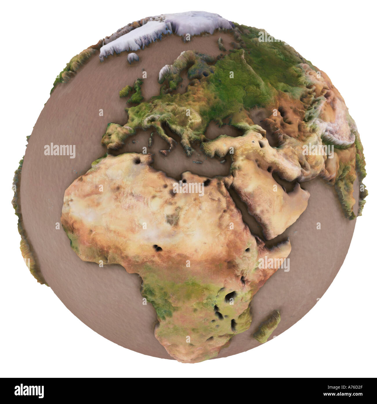 Globe De La Terre Sèche Sans Eau Le Réchauffement De La