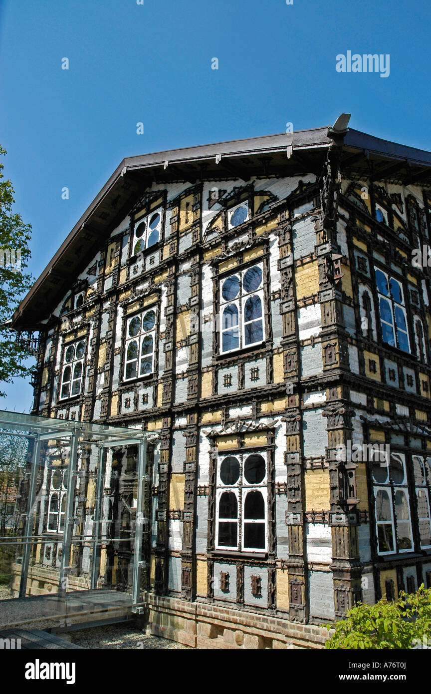 Museum Junkerhaus, Lemgo, Rhénanie du Nord-Westphalie, Allemagne Banque D'Images