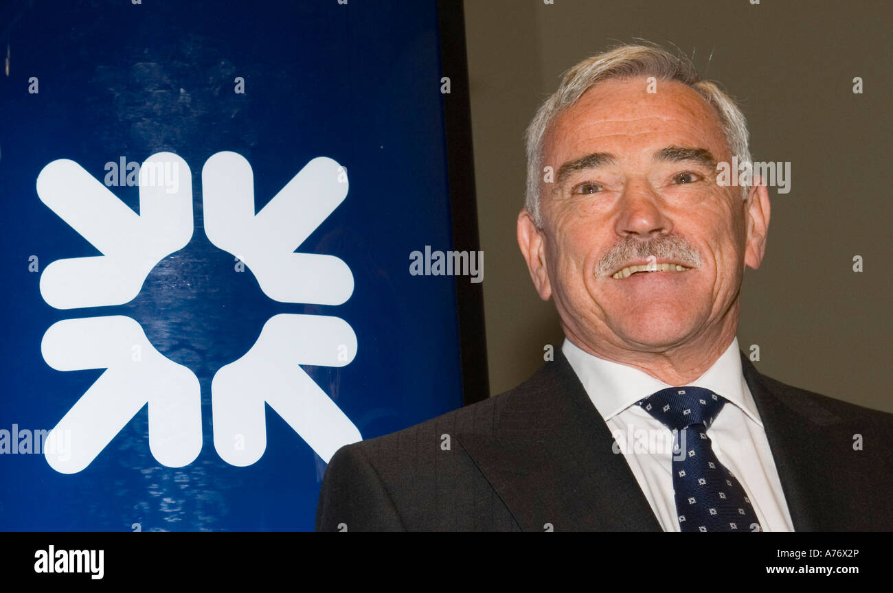 Sir Tom McKillop, Président de Royal Bank of Scotland Banque D'Images