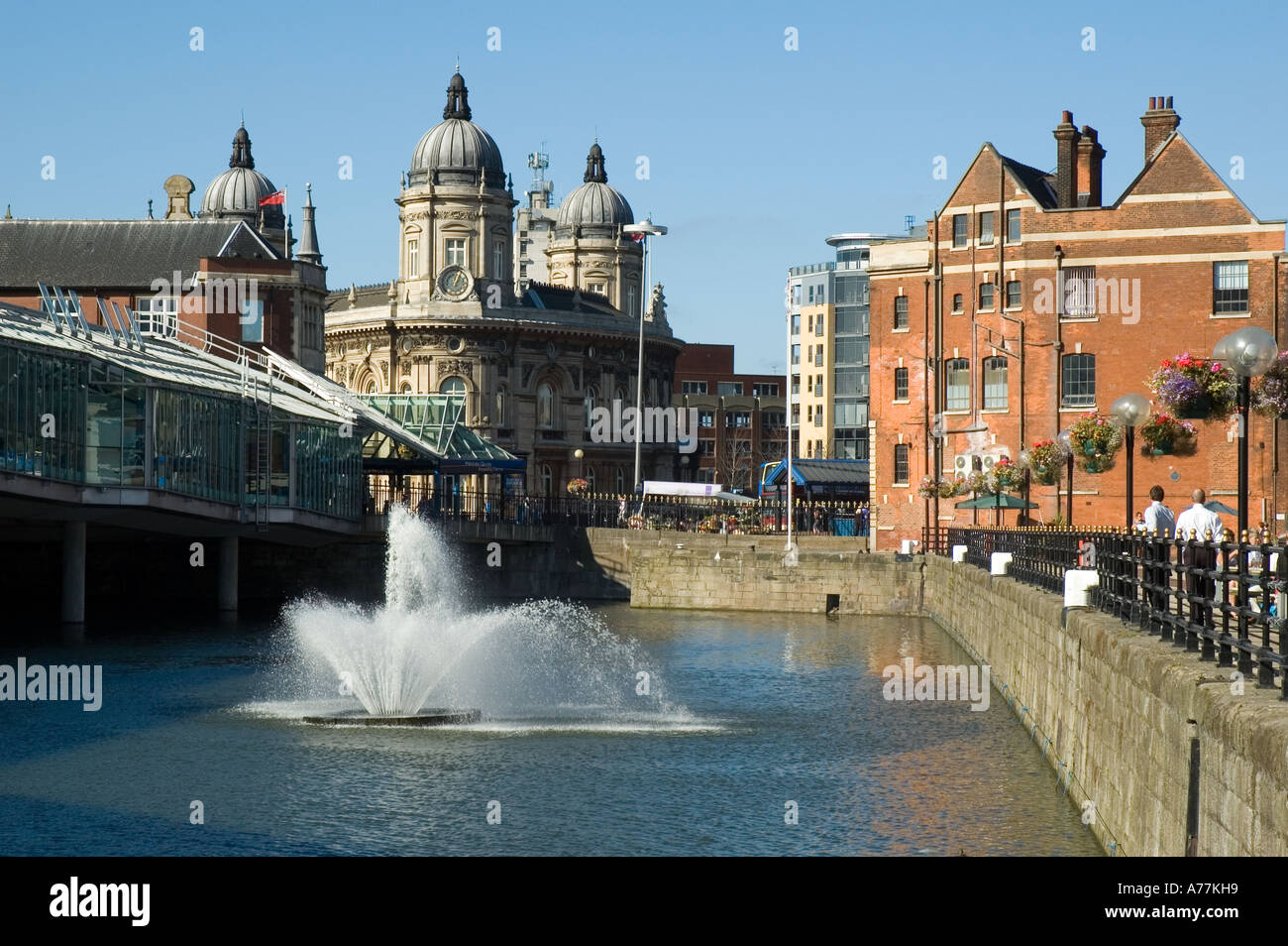 Prince's Quay dans la ville de Hull, Yorkshire, Angleterre, Royaume-Uni Banque D'Images