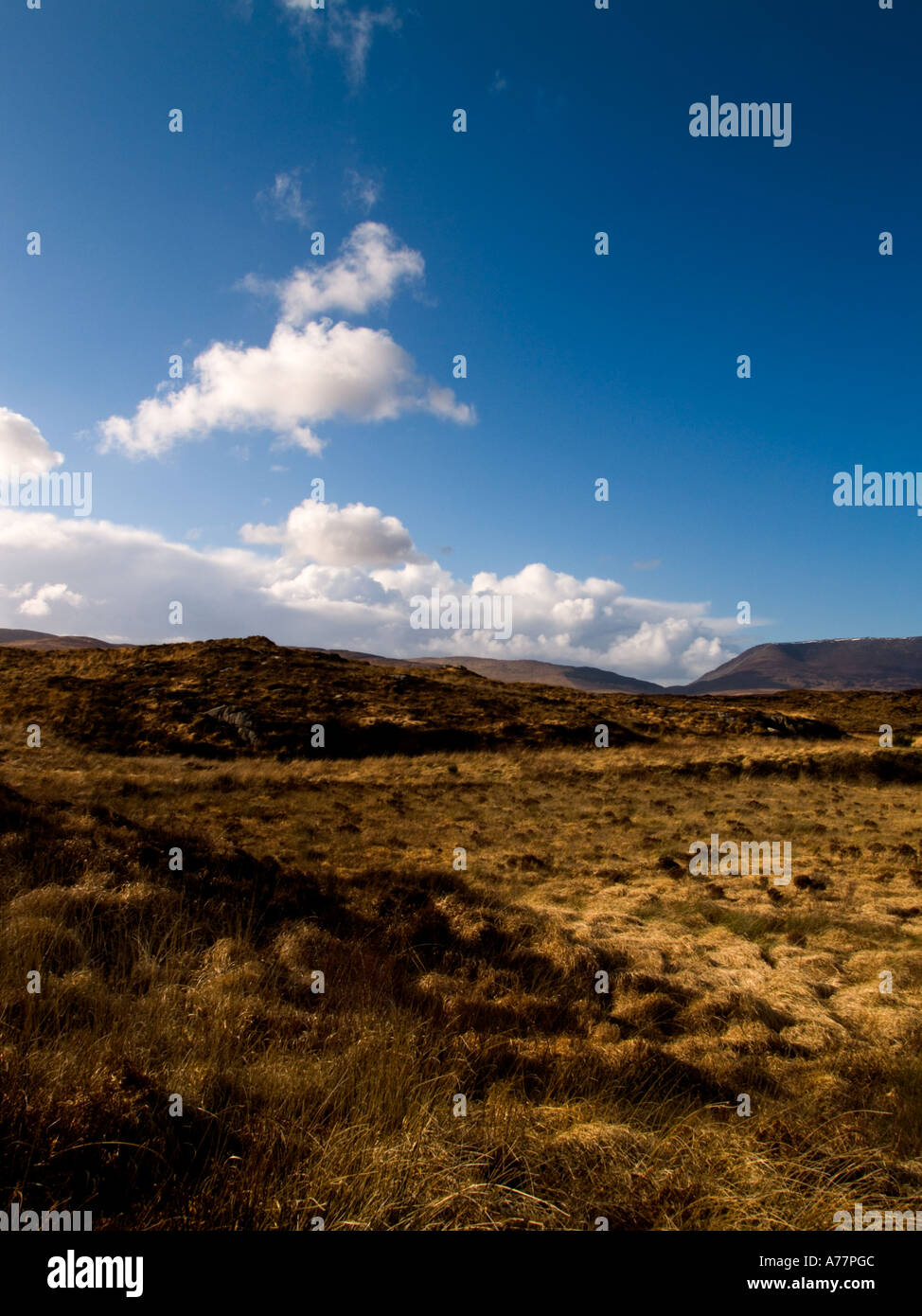 Le magnifique parc national de Glenveagh de calme du sud de l'Irlande Banque D'Images