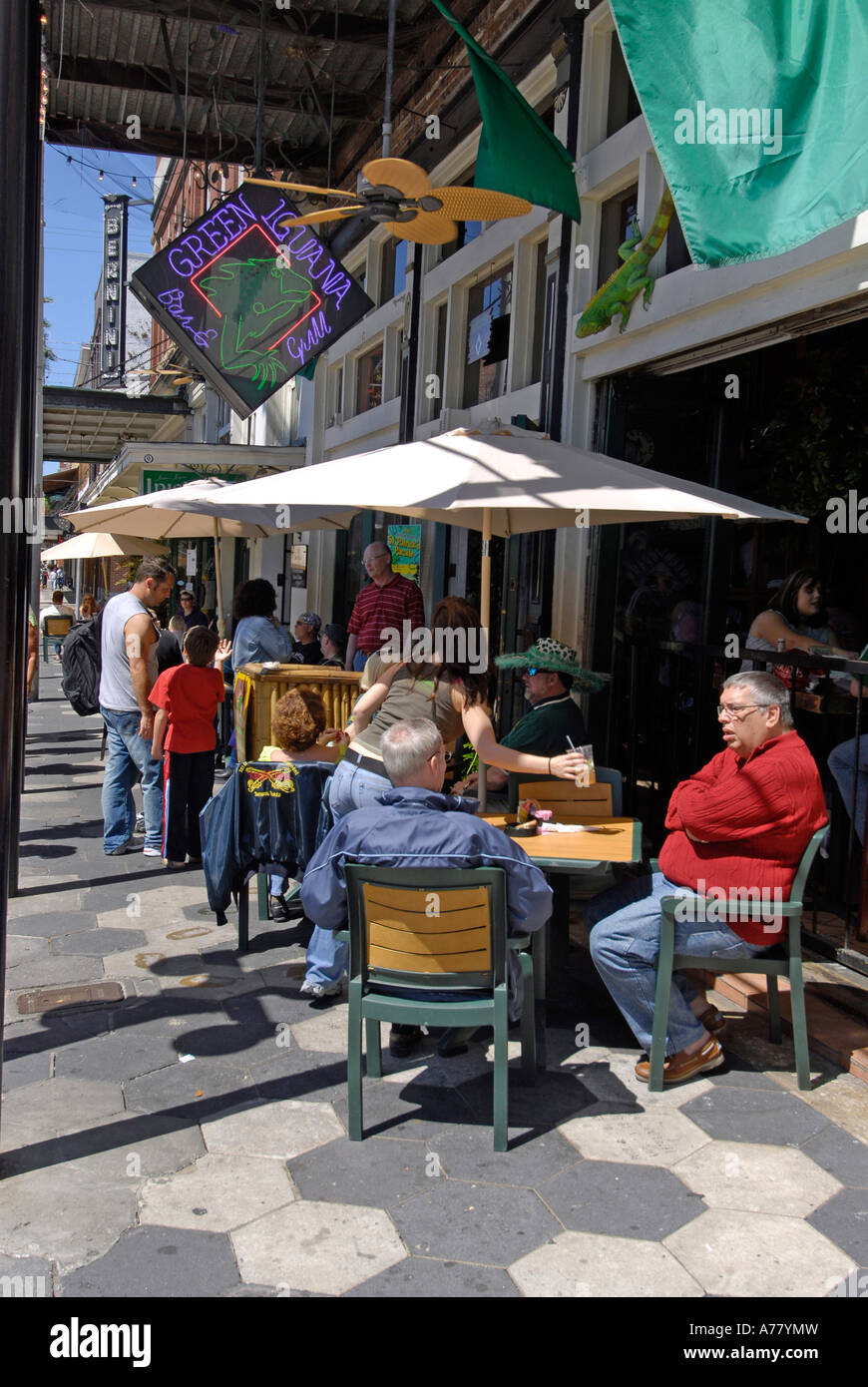 D'Ybor City Tampa Florida FL Banque D'Images