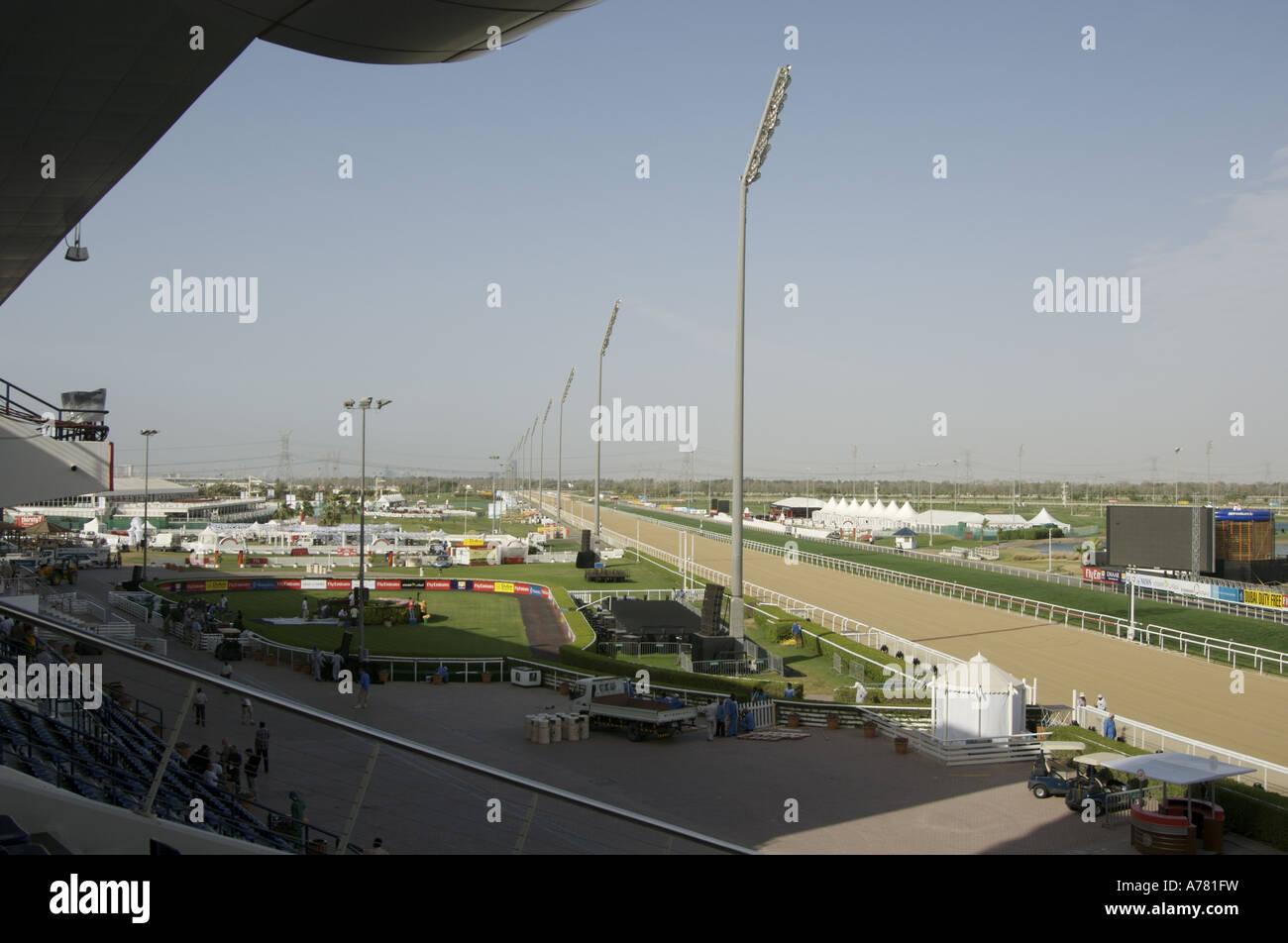 Nad Al Sheba race course Banque D'Images