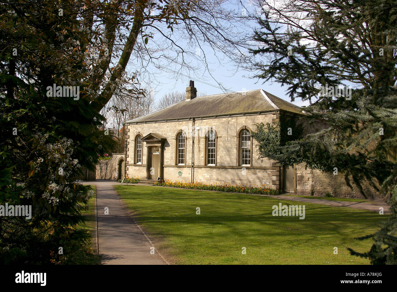 UK Yorkshire Ripon Court House Museum Banque D'Images