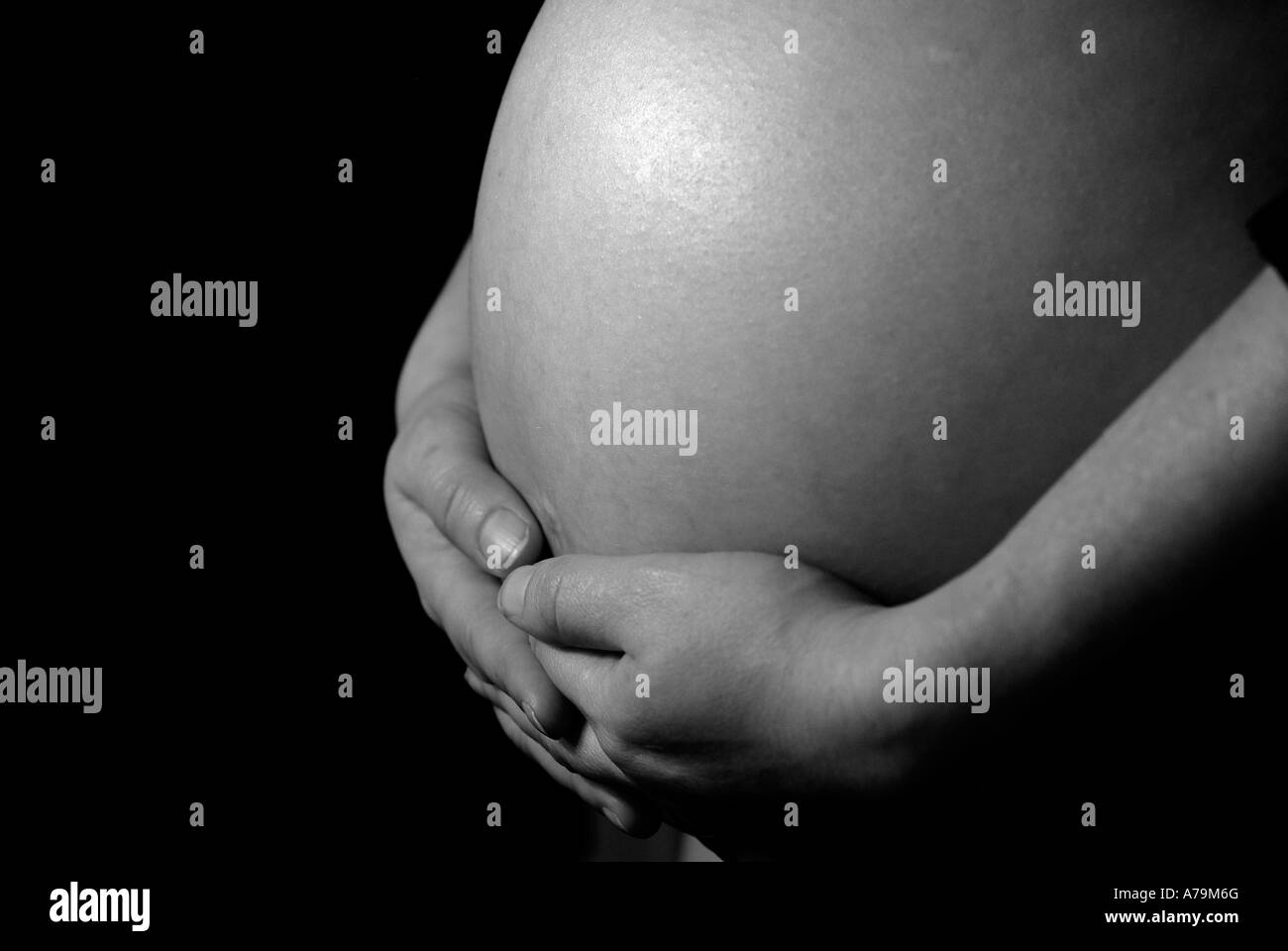 Femme pregnat Banque D'Images