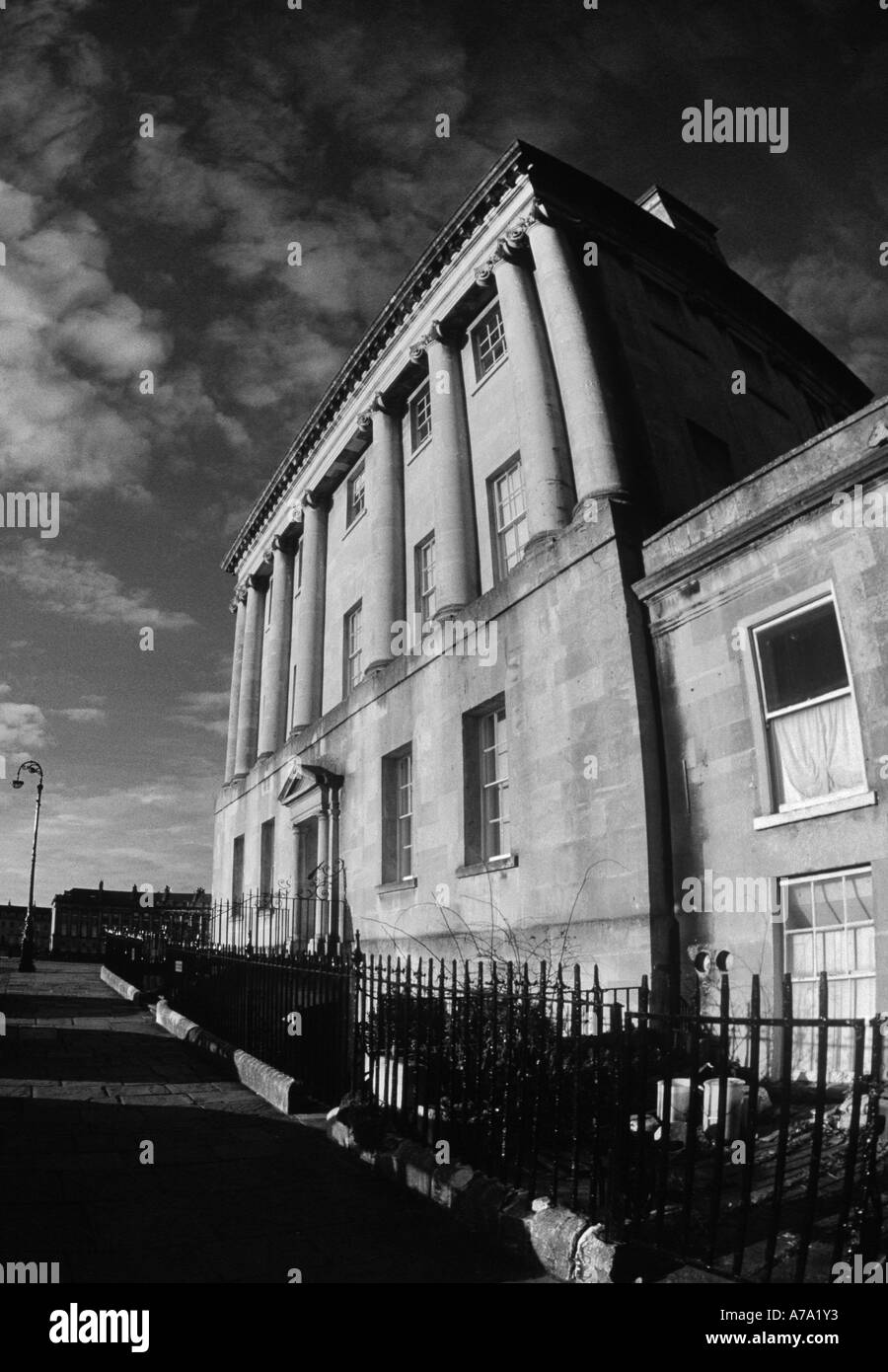Royal Crescent, Bath Banque D'Images