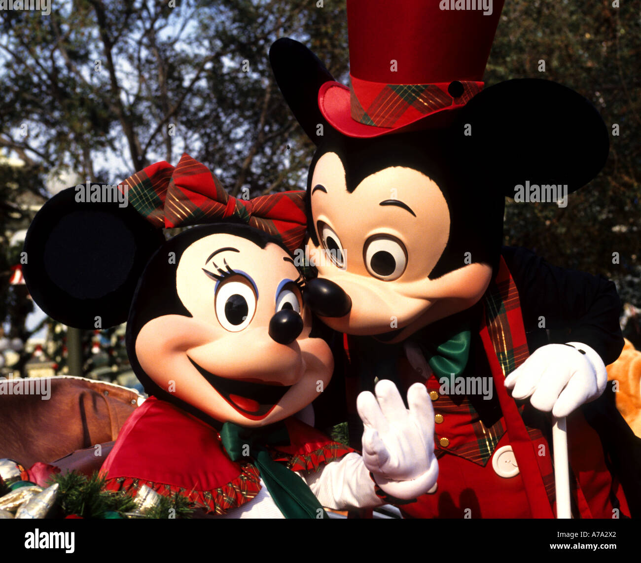 Disneyland Walt Disney Mickey Mouse Californie minne Banque D'Images