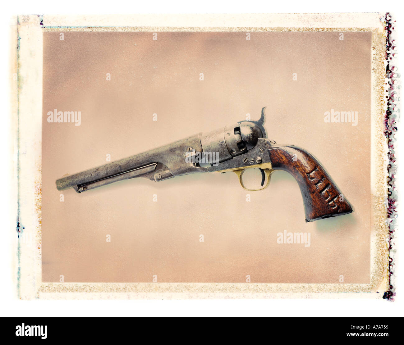 revolver Colt Banque D'Images