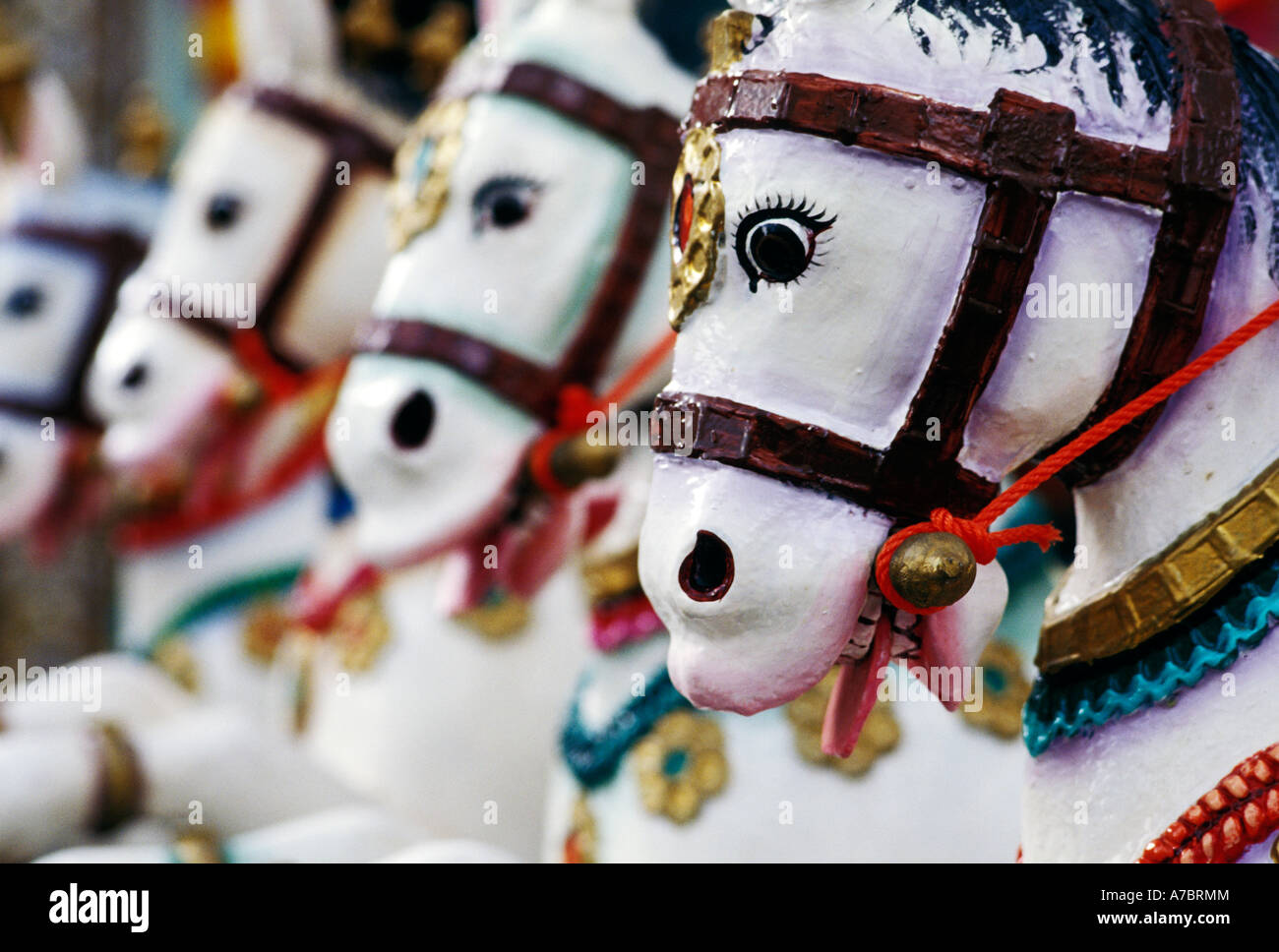 Festival thaipusam float, Little India, Singapour Banque D'Images
