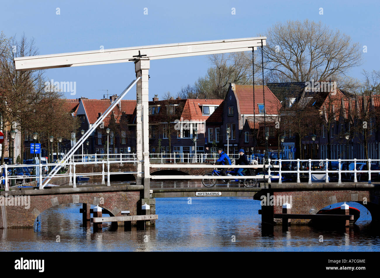 Pont Alkmaar Banque D'Images
