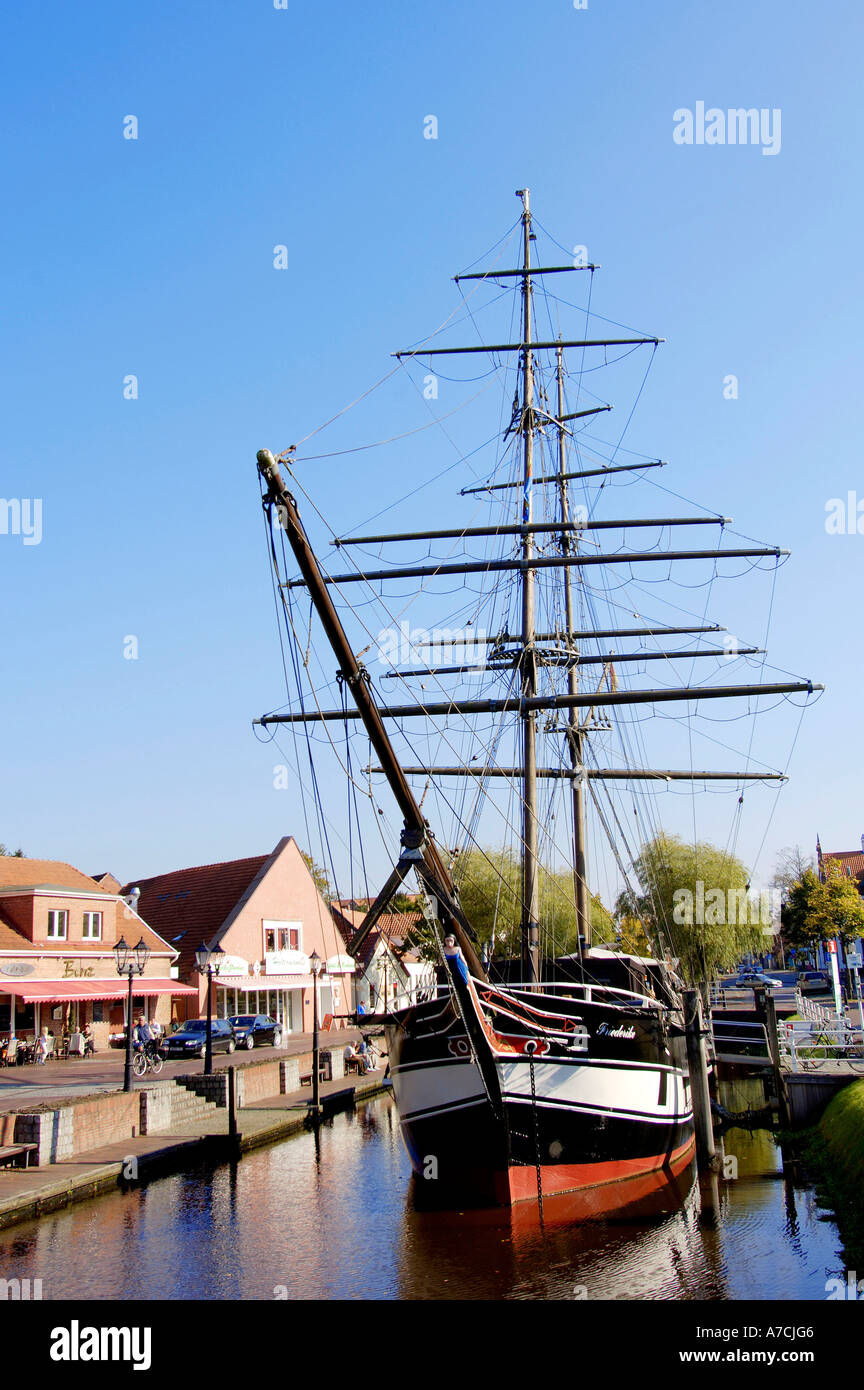 Museum Ship Friederike Papenburg Banque D'Images