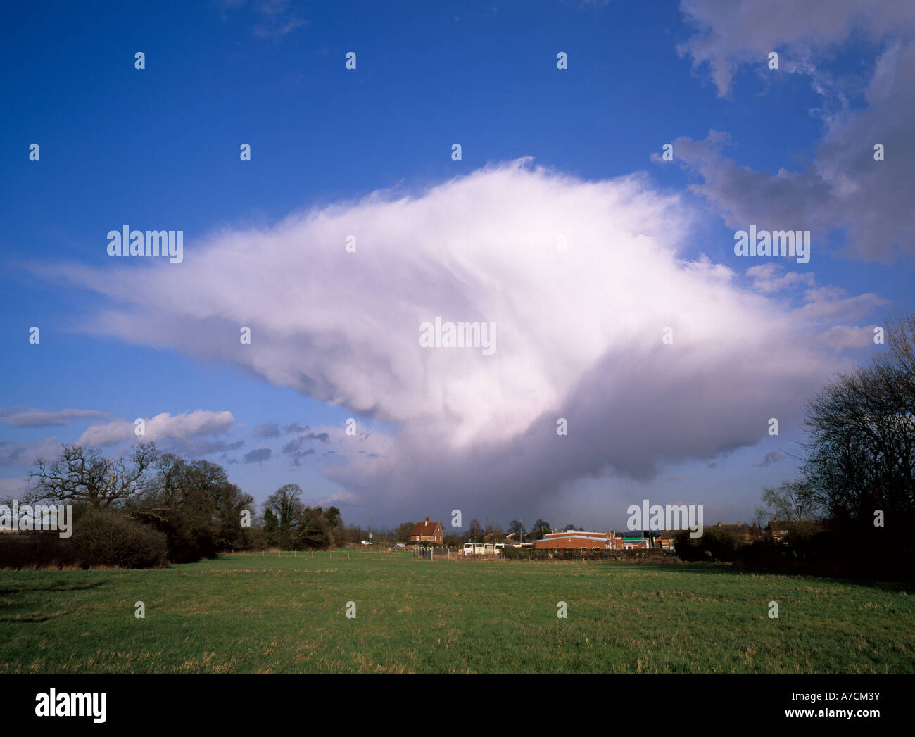 Cumulonimbus Kent, England, UK. Banque D'Images