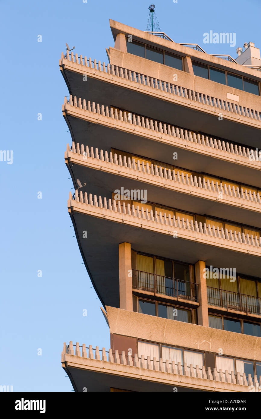 Le complexe du Watergate Washington DC US USA détail. Banque D'Images