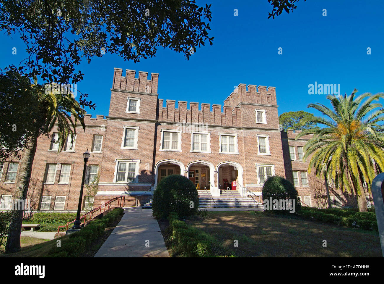 Bryan Hall, le campus de l'Université d'État de Floride Floride Tallahassee FL Seminoles Banque D'Images