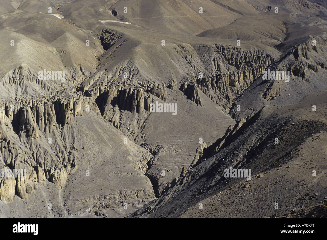 Mustang, Annapurna, Népal Banque D'Images