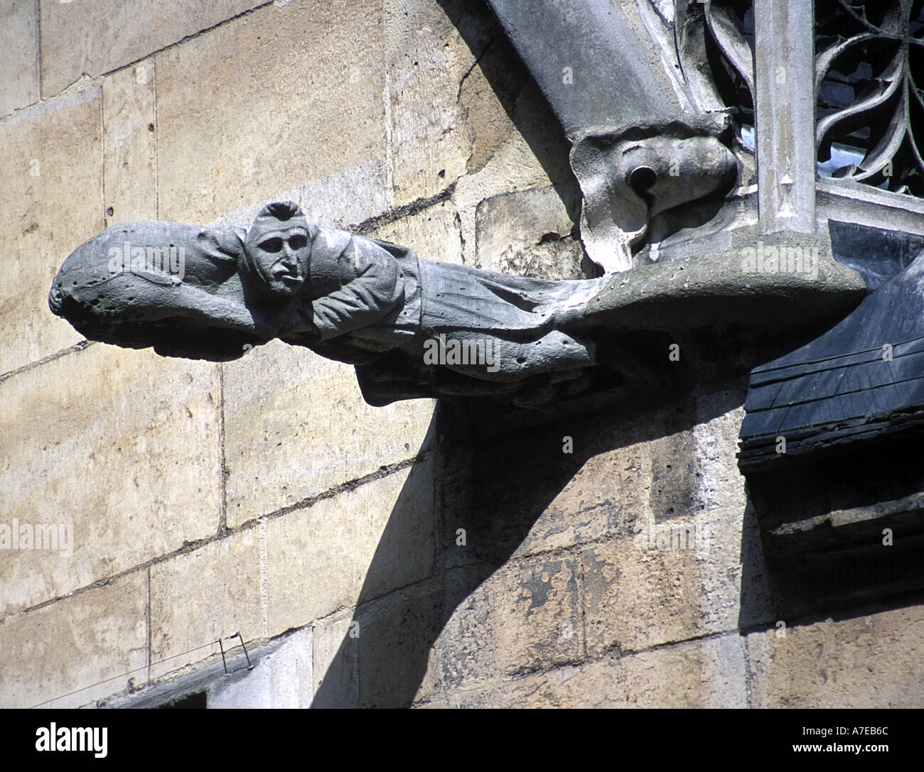 Gargoyle Musee de Cluny Banque D'Images