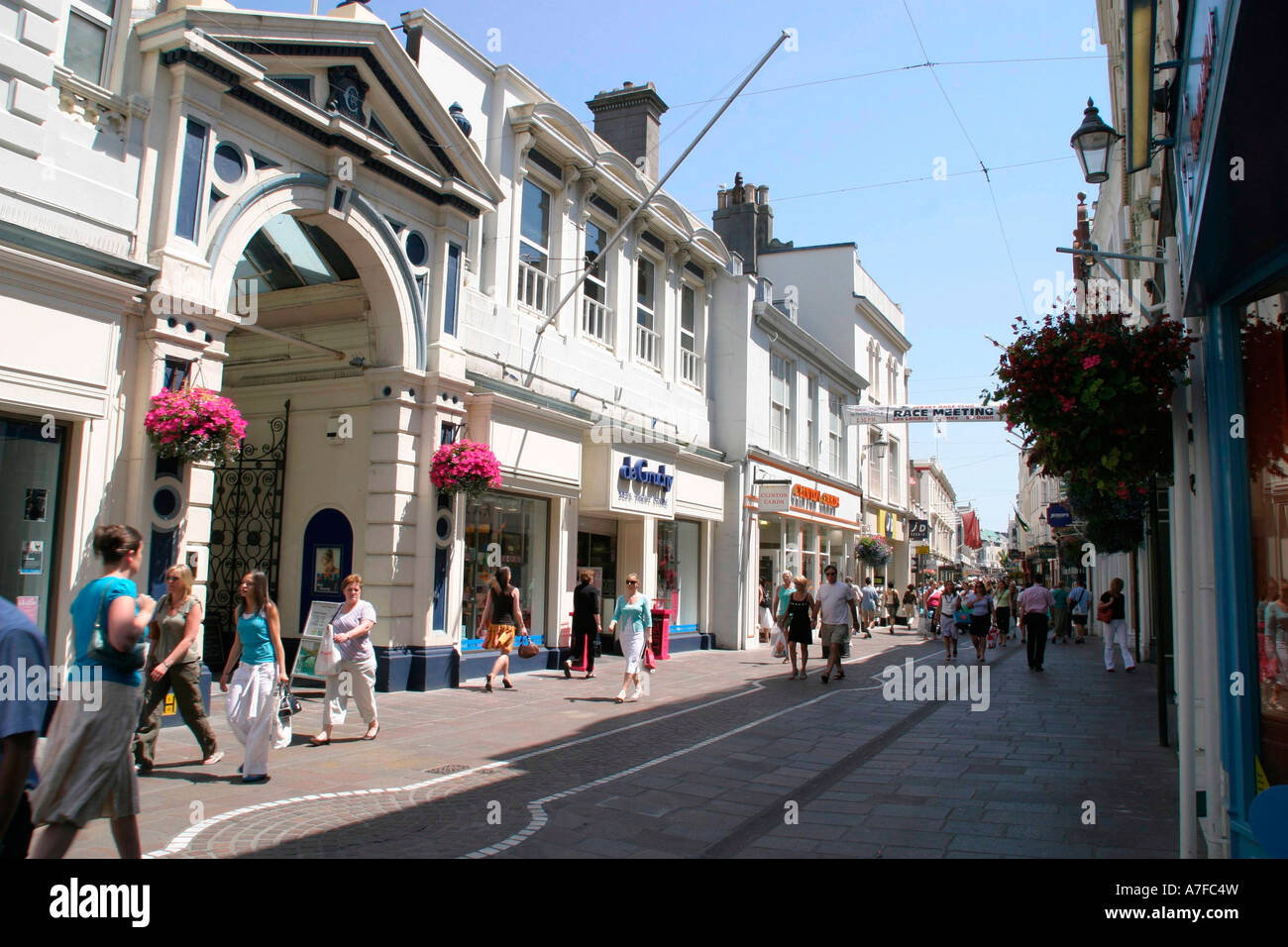 King Street, St Helier, Jersey Photo Stock Alamy